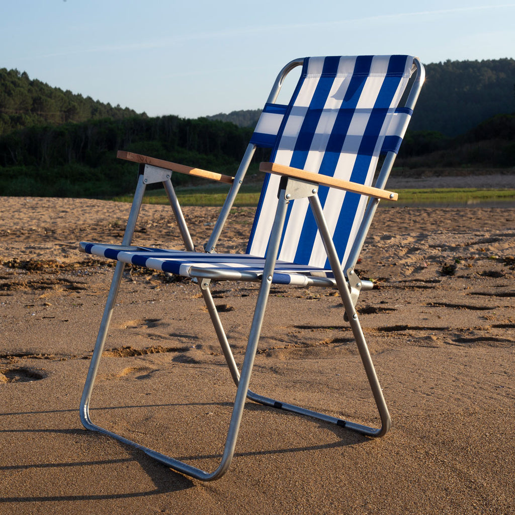 Portable Beach Chair (Striped)